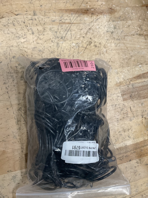 Photo 1 of 100Pack Curtain Rings with Clips Hooks, Rustproof Metal Stainless Steel Drapery Rings, 2in Interior Diameter Curtain Hangers Clips, Fits Diameter 1.8 in Rod, Vintage Black