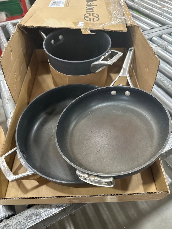 Photo 1 of Calphalon® Premier Ceramic Nonstick 5-Piece Cookware Set, 