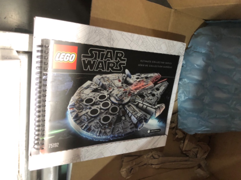 Photo 1 of LEGO Star Wars Ultimate Millennium Falcon 75192 - Expert Building Set and Starship Model Kit, Movie Collectible, Featuring Classic Figures and Han Solo's Iconic Ship, Best Gift for Adults