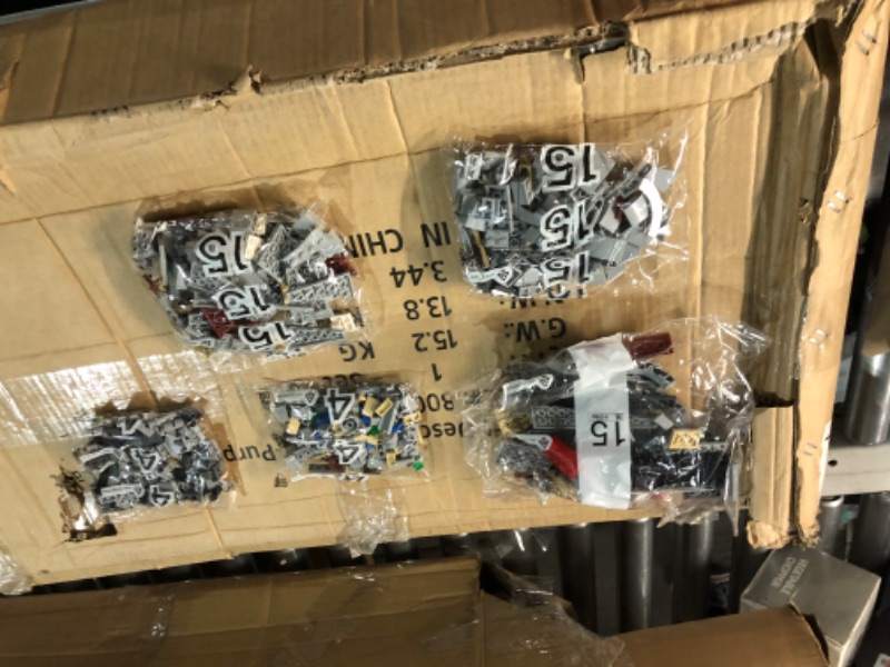 Photo 1 of LEGO Star Wars Ultimate Millennium Falcon 75192 - Expert Building Set and Starship Model Kit, Movie Collectible, Featuring Classic Figures and Han Solo's Iconic Ship, Best Gift for Adults
