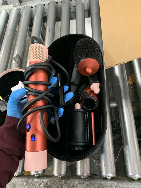 Photo 1 of Dyson Special edition Airwrap™ Complete Long Diffuse multi-styler in Strawberry bronze and blush pink