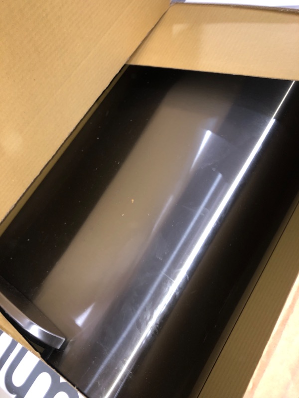 Photo 1 of simplehuman 50 Liter / 13.0 Gallon Rectangular Kitchen Step Trash Can, Brushed Stainless Steel