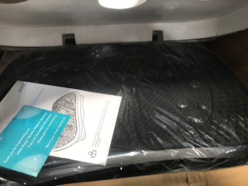 Photo 1 of AXV Vibration Plate Fitness Platform Exercise Machine Vibrating Lymphatic Drainage Shaking Full Body Shaker Workout Vibrate Stand Shake Board Sport Gym for Weight Loss Fat Burner for Women Men