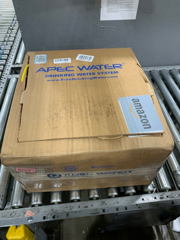 Photo 1 of APEC Water Systems ROES-PH75 Essence Series Top Tier Alkaline Mineral pH+ 75 GPD 6-Stage Certified Ultra Safe Reverse Osmosis Drinking Water Filter System with Extra High Capacity Filter Set Stage 1-3