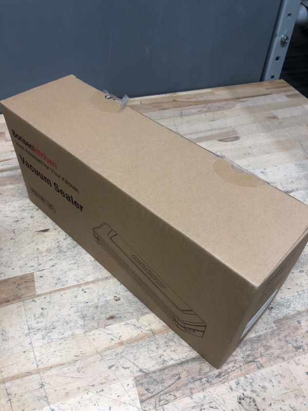 Photo 1 of [Updated 2025] Bonsenkitchen Vacuum Sealer Machine + 40 Vacuum Bags, Fast-Compact/Multi-Functional Food Vacuum Sealer with External Vacuum System, Silver