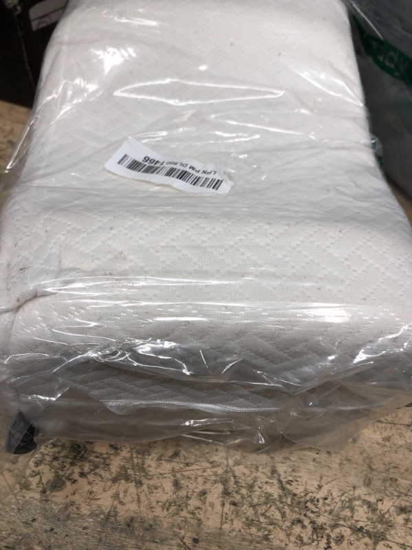 Photo 1 of 5 STARS UNITED Knee Pillow for Side Sleepers - Hip Pain Relief, Memory Foam Leg Cushion for Side Sleeping - Between Legs Pillow for Sciatica & Lower Back Pain, White