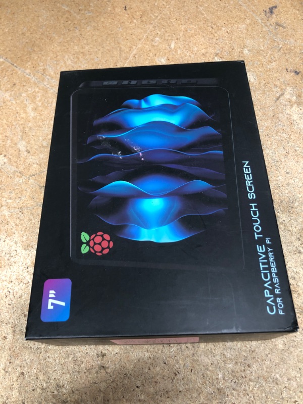 Photo 1 of ROADOM Touch Screen Monitor with Case, 7’’ Raspberry Pi Screen, IPS FHD 1024×600,Responsive and Smooth Touch,Dual Built-in Speakers,HDMI Input,Compatible with Raspberry Pi/PC/Camera/Gaming/TV