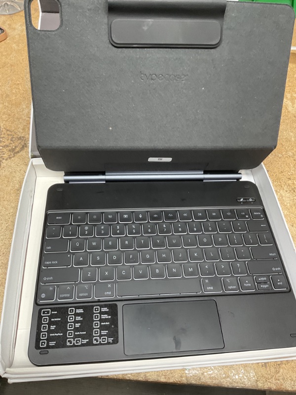 Photo 1 of typecase Keyboard Case for iPad Pro 13-inch (M4) 2024,Magic Keyboard with 11 Colors Backlight for iPad Pro 13,Keyboard Case with Pencil Holder,Multi-Touch Trackpad, Easy-Set Magnetic Stand,Black