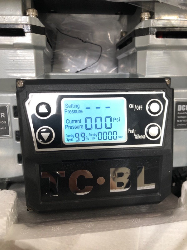 Photo 1 of TC·BL Portable Air Compressor 110V,Ultra Quiet Air Compressor Oil Free and Lightweight Small Air Pump