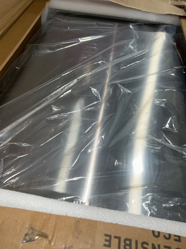 Photo 1 of EKO Mirage X 80 Liter / 21.1 Gallons Motion Sensor Trash Can, Stainless Steel