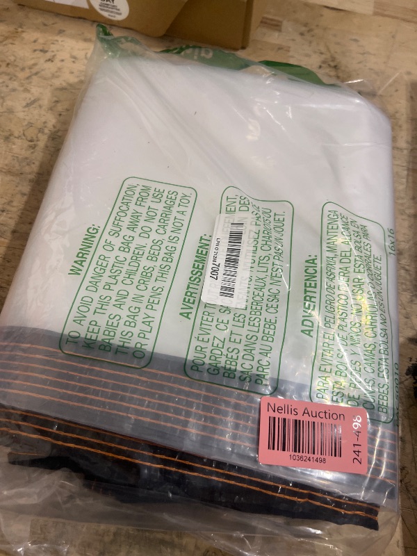 Photo 1 of 8x10 FT Clear Waterproof Tarps Heavy Duty Outdoor Garden Rainproof Covering,Clear Vinyl Tarp with Grommets,Transparent Waterproof Tarpaulin for Covering Henhouse Porch Canopy Plant Camping