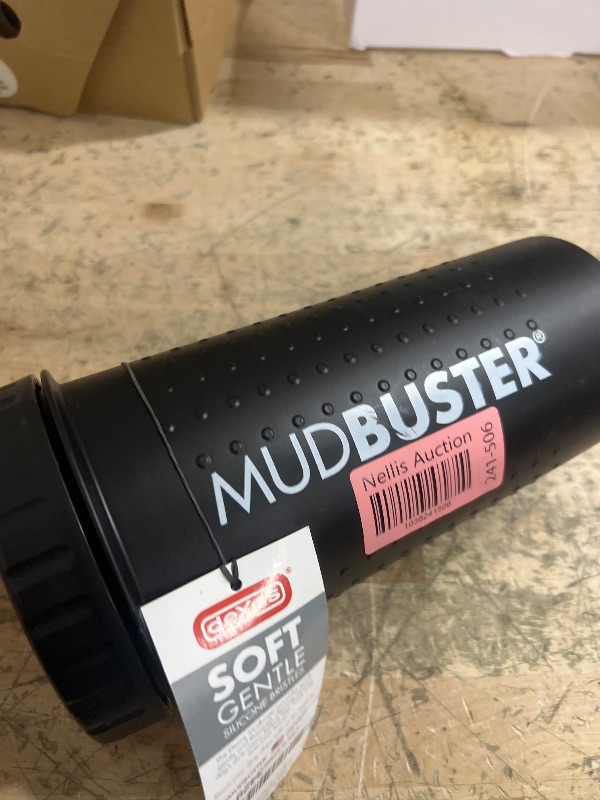 Photo 1 of Dexas MudBuster Portable Dog Paw Washer/Paw Cleaner, Large, Matte Black- Special Edition (PW72025-22WP)