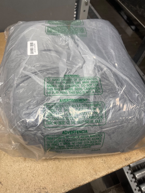 Photo 1 of 1 MIDDLE ONE Body Pillow for Adults, Bolster Pillow with Removable Velvet Cover, Long Round Cervical Roll Pillow, 47¡± x 7.87¡±, Grey