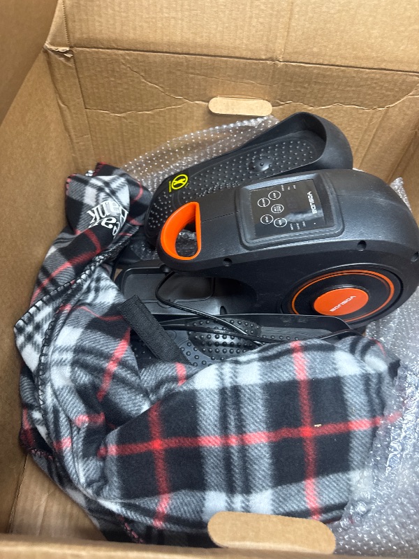 Photo 1 of YOSUDA Under Desk Elliptical Electric,Ellipse Leg Exerciser for Seniors,Fully Assembled Seated Pedal Exerciser with Remote Control with Free Footstraps & 10 Adjustable Speeds