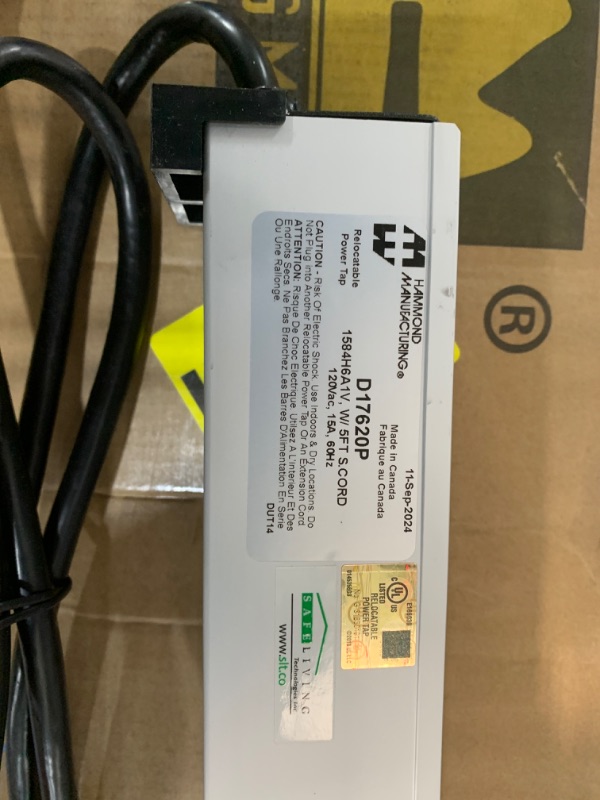 Photo 1 of EMF Shielded Grounded Power Strip by Safe Living Technologies Inc