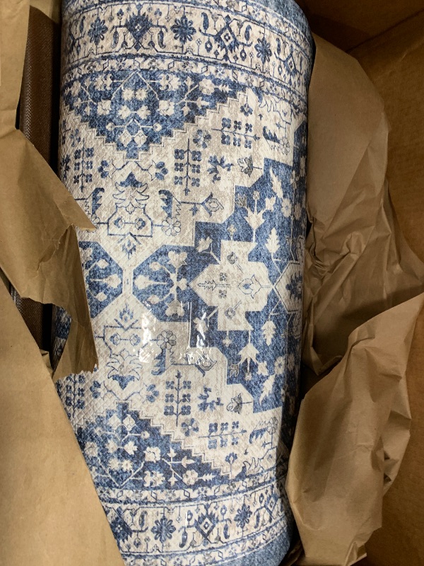 Photo 1 of LEEVAN Anti Fatigue Kitchen Mats, Blue Kitchen Rugs Set of 2, Non-Slip Waterproof Kitchen Floor Mats, Colorful Comfort Mats for Kitchen Floor, Sink, Laundry, Office(20"x32"+20"x47")