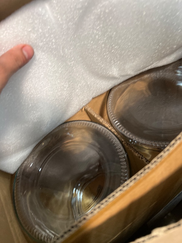 Photo 1 of 1.5 Gallon Tall Glass Cookie Jar - Food Storage Container with Airtight Lid - Large Kitchen Canister for Sugar, Flour, Dog Treat, Candy, Biscotti & Apothecary - Pack of 2