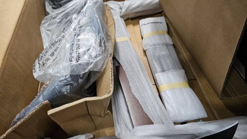 Photo 1 of COLAMY Wood Bar Stools Set of 3, Counter Height Bar Stools, Mid Century Modern Bar Stools with Back, 25 Inch Upholstered Wooden Barstools for Kitchen Island Dining Room Bar, Blue ***ONLY 1 CHAIR INCLUDED***