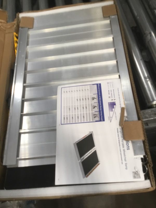 Photo 1 of 5 Inch Wooden Threshold Ramp for Home Steps(17.7" W*5.0" H, 17.7" W is not Wide Enough for wheelchairs, Please get More and Connect Multiple ramps to get a Wider one)