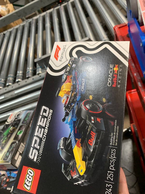 Photo 1 of LEGO Speed Champions Oracle Red Bull Racing RB20 F1 Race Car Model Kits - Building Set for Adults, Ages 18+ with Realistic Features - Red Bull F1 DIY Crafts for Display - Gift Idea for F1 Fans - 77243