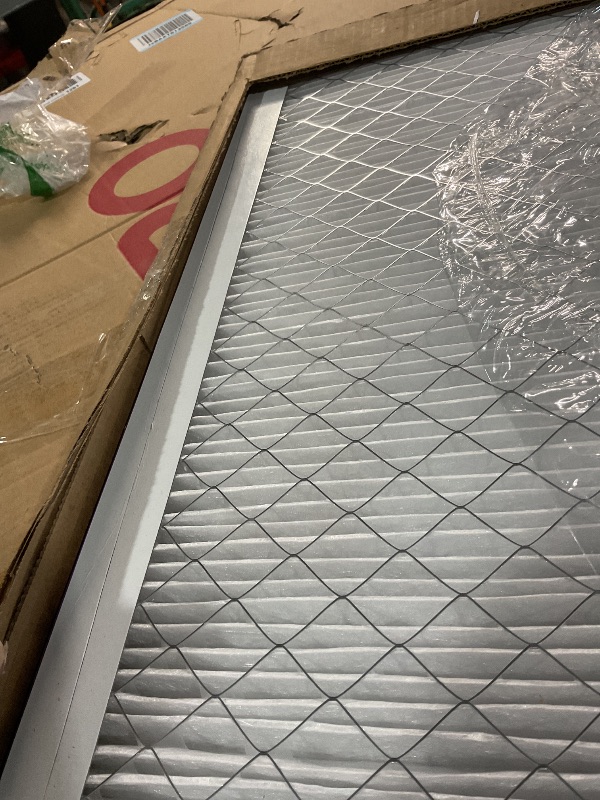 Photo 1 of (Used)(see images)Filtrete 20x30x1 AC Furnace Air Filter, MERV 8, MPR 700, Tough on Pollen, Easy on Airflow, 3-Month Pleated 1-Inch Electrostatic Air Cleaning Filter 19 5/8 x 24 5/8) 
