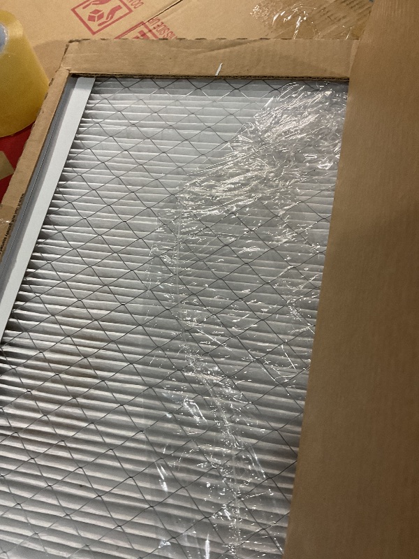 Photo 1 of (Used)(see images)Filtrete 20x30x1 AC Furnace Air Filter, MERV 8, MPR 700, Tough on Pollen, Easy on Airflow, 3-Month Pleated 1-Inch Electrostatic Air Cleaning Filter 19 5/8 x 24 5/8) 