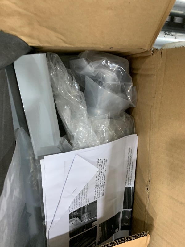 Photo 1 of KUAFU Rear C Notch Kit Compatible with 2007-2018 Chevy Silverado/GMC Sierra 1500 6LUG 2WD 4X4 Replacement for 301360C Bolt-On C-Notch Frame Kit Gray Steel