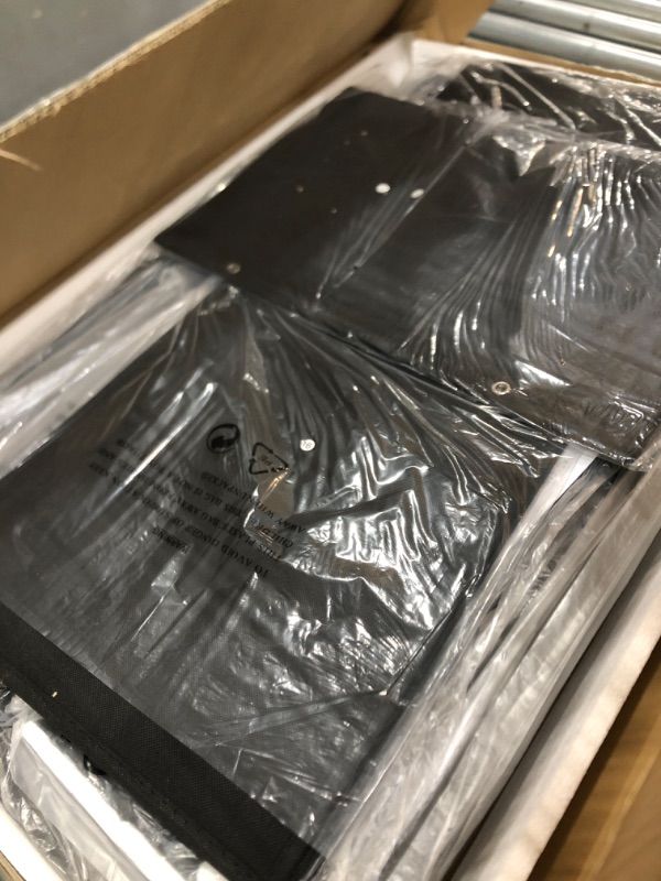 Photo 1 of Lufeiya Computer Desk with File Drawers Cabinet, 47 Inch Home Office Desks with Filing Cabinet for Small Space, Gaming Study Writing Table PC Desks, Black