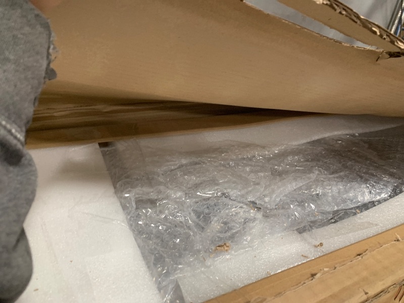 Photo 1 of ONELUX 5-Tier Acrylic Corner Shelves Square Display Rack, Multipurpose Shelving Unit On Wheels(2301)