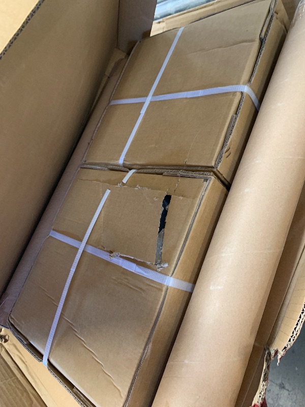 Photo 1 of *PARTS ONLY** Fitvids Cast Iron Olympic Weight Plates Including 5FT Olympic Barbell with Locks, 100-Pound Set (85 Pounds Plates + 15 Pounds Barbell)