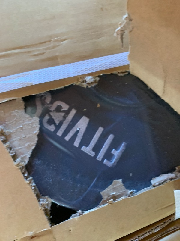 Photo 1 of *PARTS ONLY** Fitvids Cast Iron Olympic Weight Plates Including 5FT Olympic Barbell with Locks, 100-Pound Set (85 Pounds Plates + 15 Pounds Barbell)