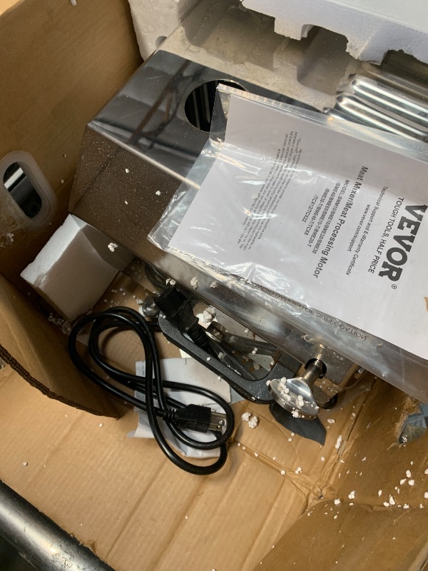 Photo 1 of *UNBLE TO FULLY TEST** VEVOR Multi-functional Meat Processing Motor, Suitable for Meat Mixer, for VEVOR Manual Meat Mixer BME60