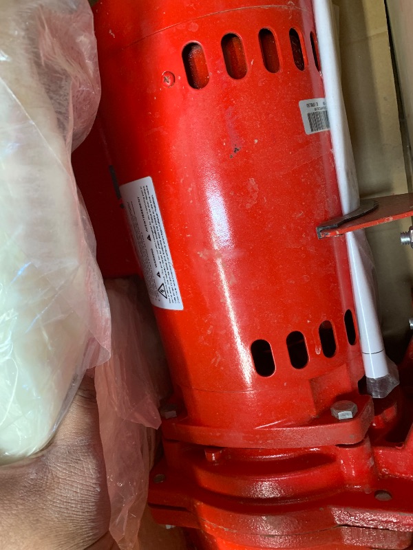 Photo 1 of *UNABLE TO TEST*Red Lion RL-SPRK150 115/230 Volt, 1.5 HP, 71 GPM Cast Iron Sprinkler/Irrigation Pump with Thermoplastic Impeller, Red, 97101501