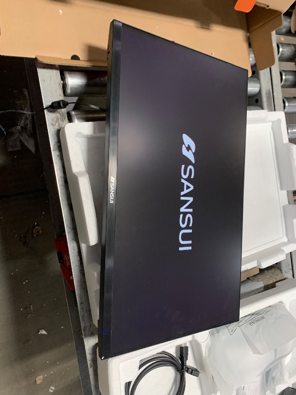 Photo 1 of SANSUI 24 Inch Gaming Monitor 180Hz 1Ms FreeSync HDR 110% sRGB FHD 1080P Computer Monitor HDMI DP Ports Eye Care Frameless VESA Mount Cable Management(ES-G24F4L Cable Included)