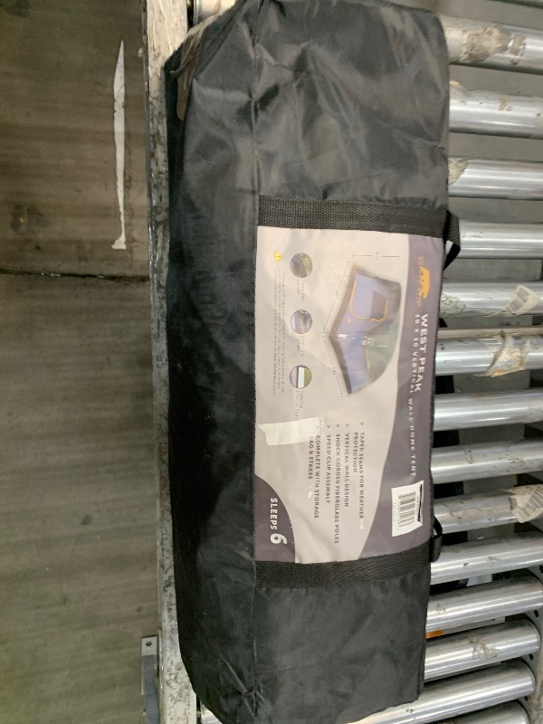 Photo 1 of **PARTS ONLY NON REFUNDABLE** MISSING UNKNOWN PARTS**
Golden Bear West Peak 6-Person Dome Tent
