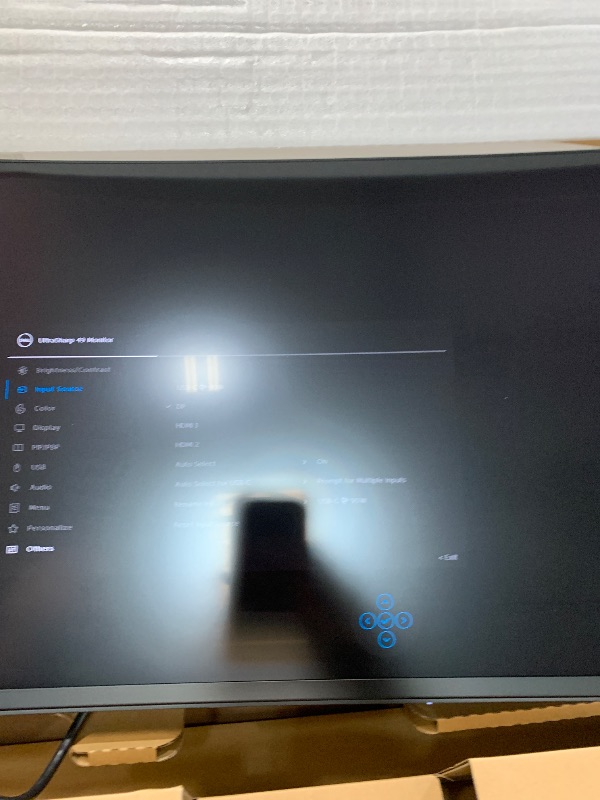 Photo 1 of Dell UltraSharp U4924DW 49" Dual Quad HD (DQHD) Curved Screen Edge WLED LCD Monitor - 32:9,Black