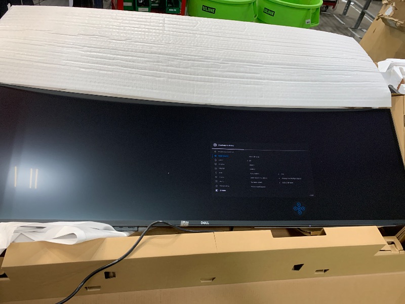Photo 1 of Dell UltraSharp U4924DW 49" Dual Quad HD (DQHD) Curved Screen Edge WLED LCD Monitor - 32:9,Black