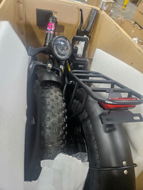 Photo 1 of ***PARTS ONLY***Windone S16 Electric Bike for Adults, 750W Peak Motor Ebike with 48V/13Ah Removable Battery, Max 22MPH Speed & 50 Miles Range (PAS), 16" x 4.0 Fat Tire and Shock Absorber,UL Certified