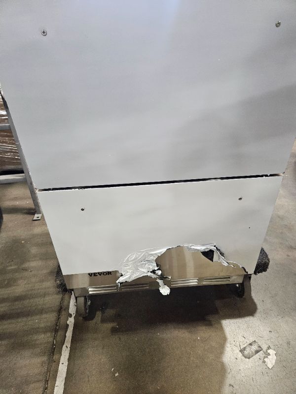 Photo 1 of VEVOR 24 Inch Under Counter Drawer Refrigerator, Stainless Steel Dual Drawer Fridge with Temperature Control, Outdoor Refrigerator with Powerful Compressor & LED Display, Fit for Home, Office, etc.