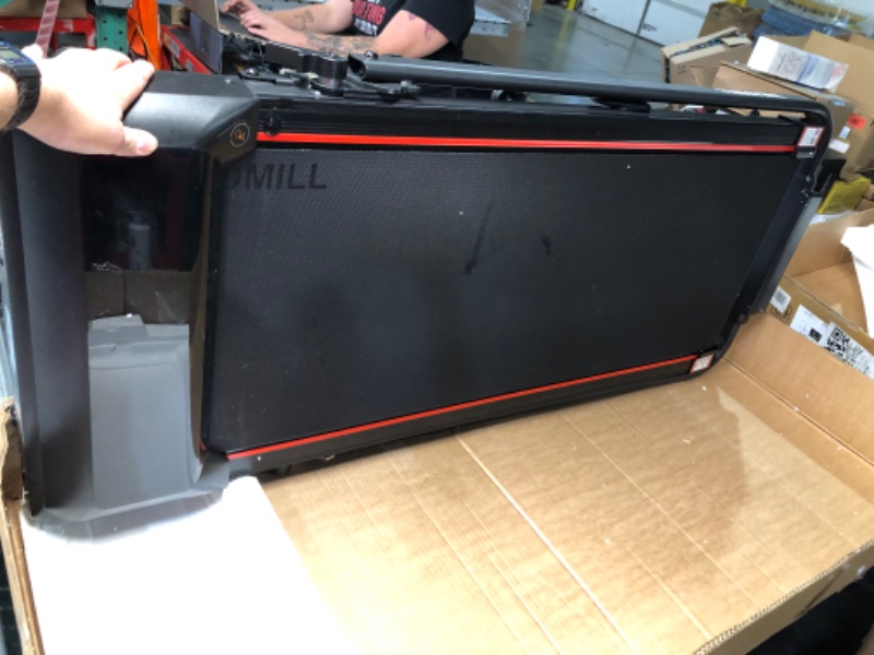 Photo 1 of ***INCOMPLETE - UNABLE TO TEST - SEE COMMENTS***
Acezoe Walking Pad Treadmill with Incline, 2 in 1 Folding Treadmills for Home Small Office, 300lbs Portable Compact Under Desk Treadmill with LED Display and Apps