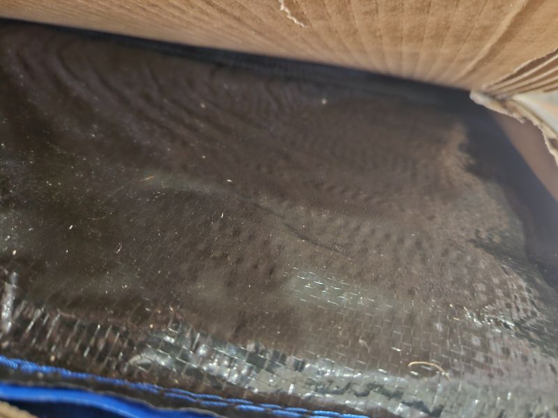 Photo 1 of ***USED - PACKAGING DESTROYED - MISSING NUMEROUS PARTS - SEE PICTURES***
SereneLife 10FT Trampoline Outdoor – Heavy-Duty Backyard Trampoline for Kids and Adults with Wide Jumping Surface, Stable L-Shaped Legs, Safety Net, ASTM Approved, Supports 264 lbs.,