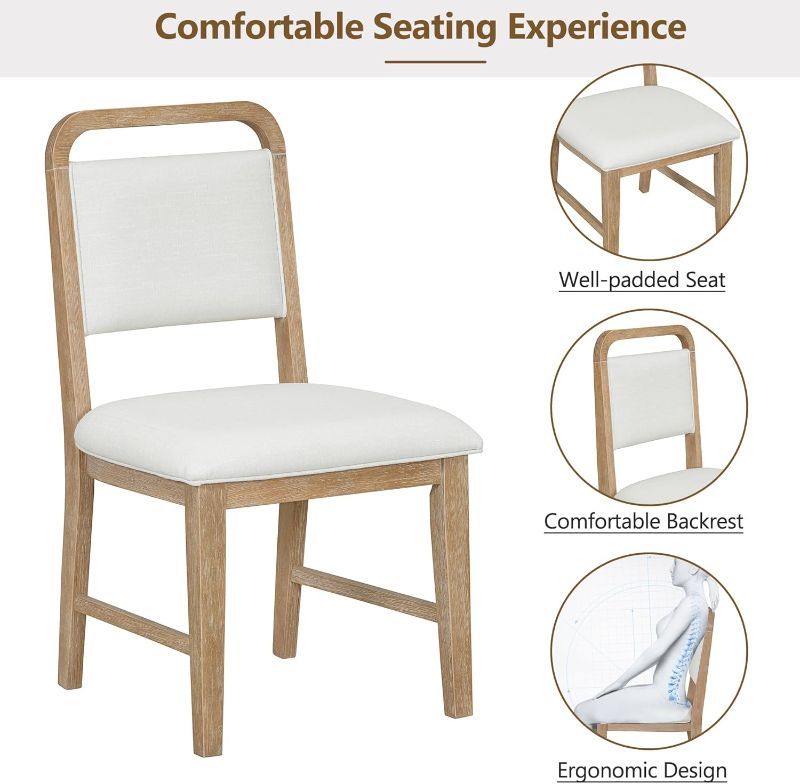Photo 1 of 4 Upholstered dining chairs set 