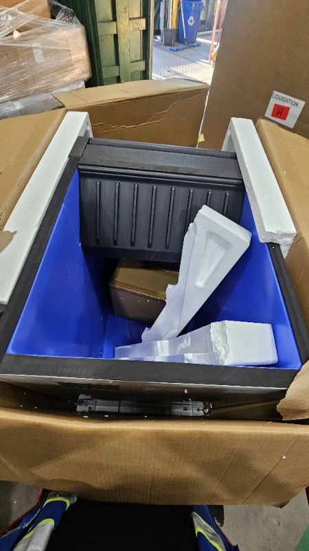 Photo 1 of ***PARTS ONLY***VEVOR Commercial Ice Maker, 360LBS/24H Ice Making Machine with 330.7LBS Large Storage Bin, 700W Auto Self-Cleaning Ice Maker Machine with 3.5-inch LED Panel for Bar Cafe Restaurant Business