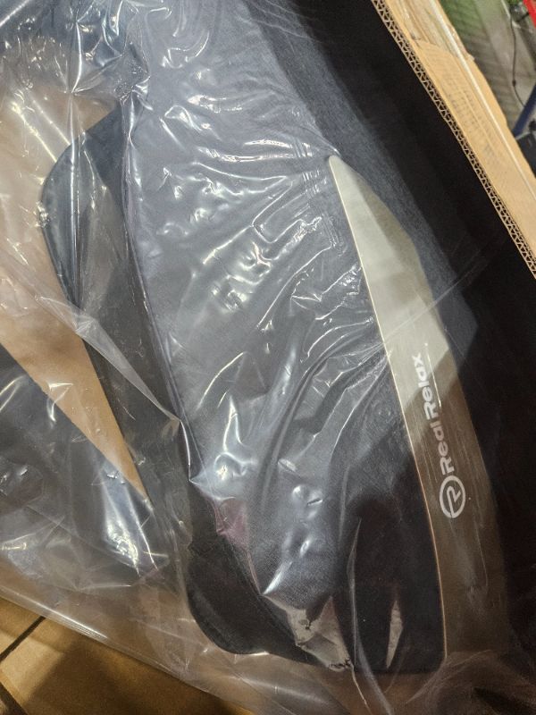 Photo 1 of ** SIDE PANELS ONLY ** Real Relax 2025 Massage Chair, Full Body Airbag, Dual core S Track, Zero Gravity with App Control and Heat Function, Fit Office and Home, Black and Gold