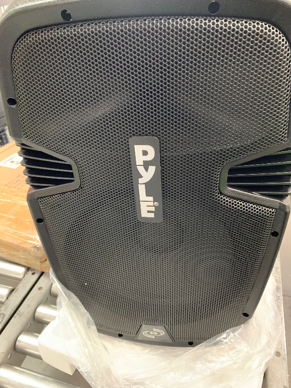Photo 1 of ***FINAL SALE/FUNCTIONALITY ISSUE/PARTS ONLY ITEM*** Pyle Wireless Portable PA System Kit - 1800W Peak, Bluetooth Compatible, Active + Passive Pair For Indoor / Outdoor Sound, Multiple Inputs-USB SD AUX XLR RCA, Comes With 2 Stands, Wired Mic, Remote