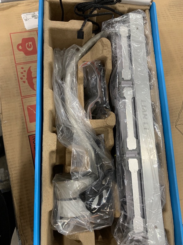 Photo 1 of (UNTESTED) (FAIR) Lian Li GA II Trinity SL-INF 360MM - AIO Liquid Cooler -Pre-Installed ARGB Daisy-chainable Radiator Fans or UNI Fan SL-INF Fans - for Intel® LGA 1700, 1200, 115X, AMD® AM5/AM4 Sockets (GA2T36INW.US)