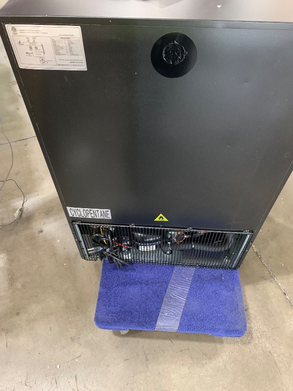 Photo 1 of 24 Inch Outdoor Refrigerator, Built-in Stainless Steel Beverage Beer Cooler Under Counter Fridge, Indoor/Outdoor Refrigerator with 3 Shelves for Patio Kitchen and Commercial Use