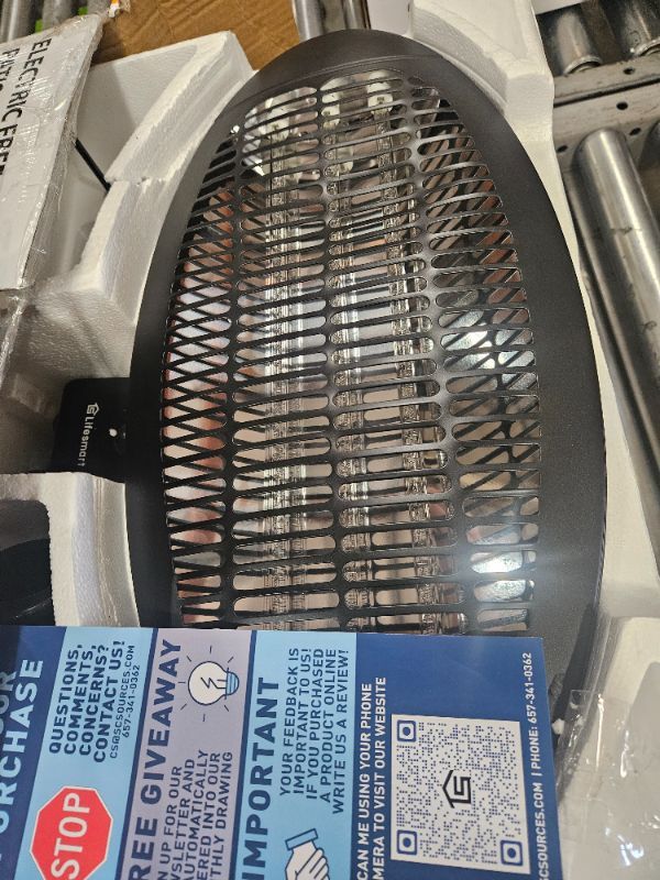 Photo 1 of ***NONREFUNDABLE - MAJOR DAMAGE - SEE COMMENTS***
Lifesmart Freestanding Patio Infrared Heater with Remote