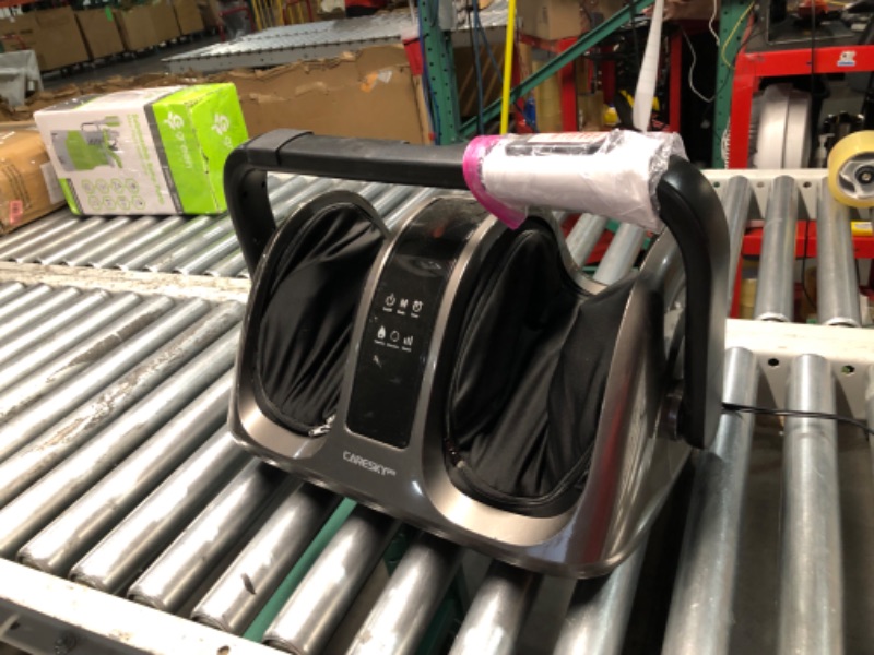 Photo 1 of ***NO PACKAGING - POWERS ON - UNABLE TO TEST FURTHER - USED AND DIRTY***
CARESKYpro FSA HSA Eligible Shiatsu Foot Massager with Heat, 3-Heating for Circulation and Pain Relief, Deep Kneading Rolling for Calf-Leg-Arm Relaxation, Plantar Fasciitis, Neuropat