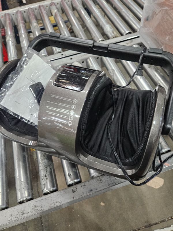 Photo 1 of ***NO PACKAGING - POWERS ON - UNABLE TO TEST FURTHER - USED AND DIRTY***
CARESKYpro FSA HSA Eligible Shiatsu Foot Massager with Heat, 3-Heating for Circulation and Pain Relief, Deep Kneading Rolling for Calf-Leg-Arm Relaxation, Plantar Fasciitis, Neuropat